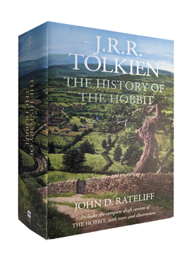霍比特人的历史 精装 托尔金 J.R. R. Tolkien 英文原版 History of the Hobbit 经典奇幻文学书籍
