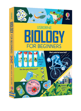 Usborne Biology for Beginners 初学者读懂生物学 精装 英文原版 少儿科学科普读物 尤斯伯恩