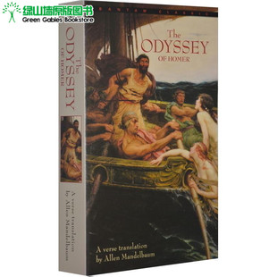 Homer 名著小说 Odyssey 英文原版 经典 The 荷马史诗之奥德赛