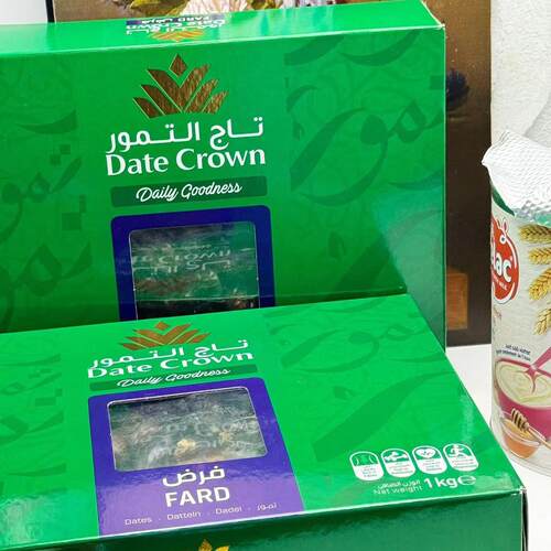 大盒装阿联酋椰枣1kg枣子 枣 红枣Dates免洗大枣即食干果FARD椰枣