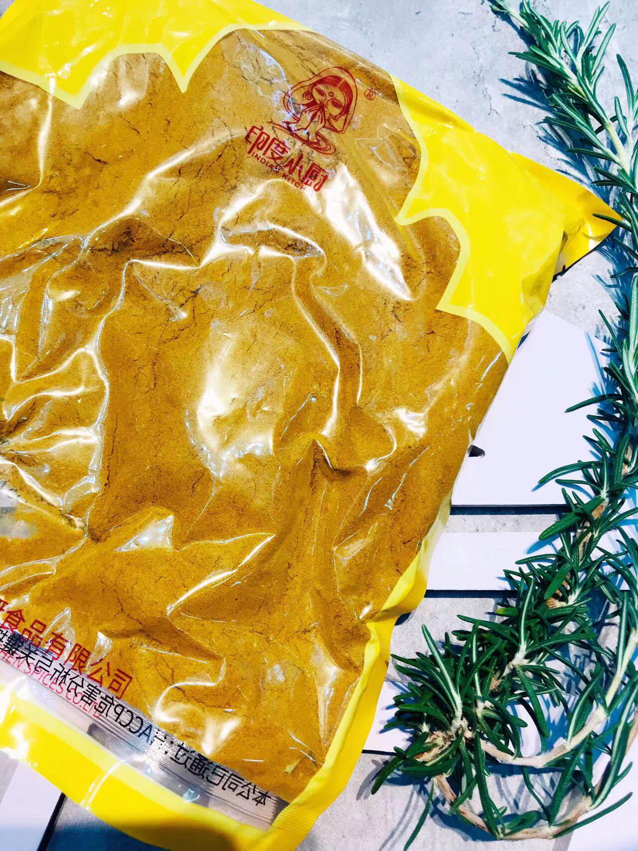 curry powder印度咖喱粉 印度咖喱料理调味料香料黄咖喱India500G