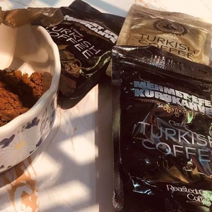 土耳其进口咖啡粉细粉原味咖啡粉末状态TURKISH COFFEE咖啡原粉