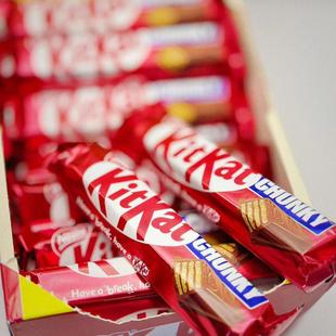 Kitkat CHUNKY40G/24条威化巧克力休闲食品Chocolates