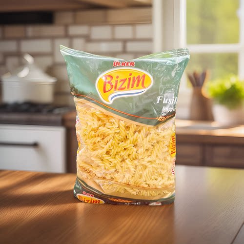 FUSILLI PASTA500g土耳其进口螺丝面Bizim意粉意式面条 西餐原料 - 封面