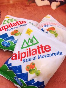 alpilatte natural Mozzarella250g意大利风味水牛奶酪芝士Cheese