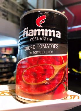 DICED TOMATOES in tomato juice意大利碎番茄 番茄碎 番茄汁随机