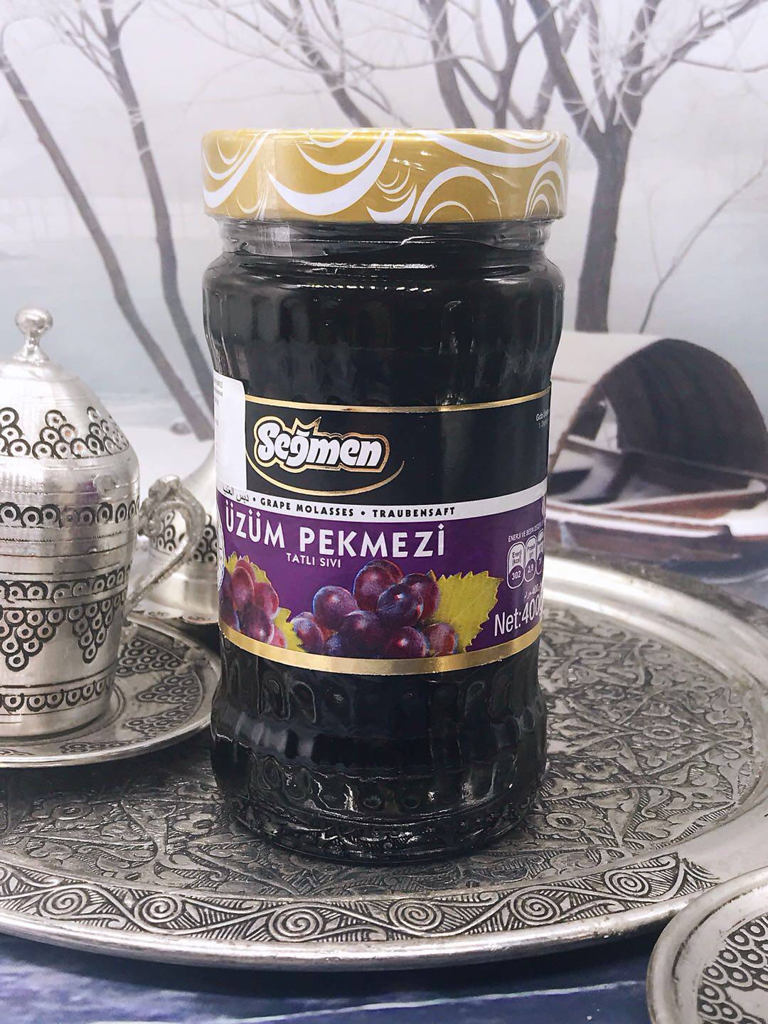GRAPE MOLASSES TRAUBENSAFT400g土耳其葡萄糖蜜 糖浆涂抹面包