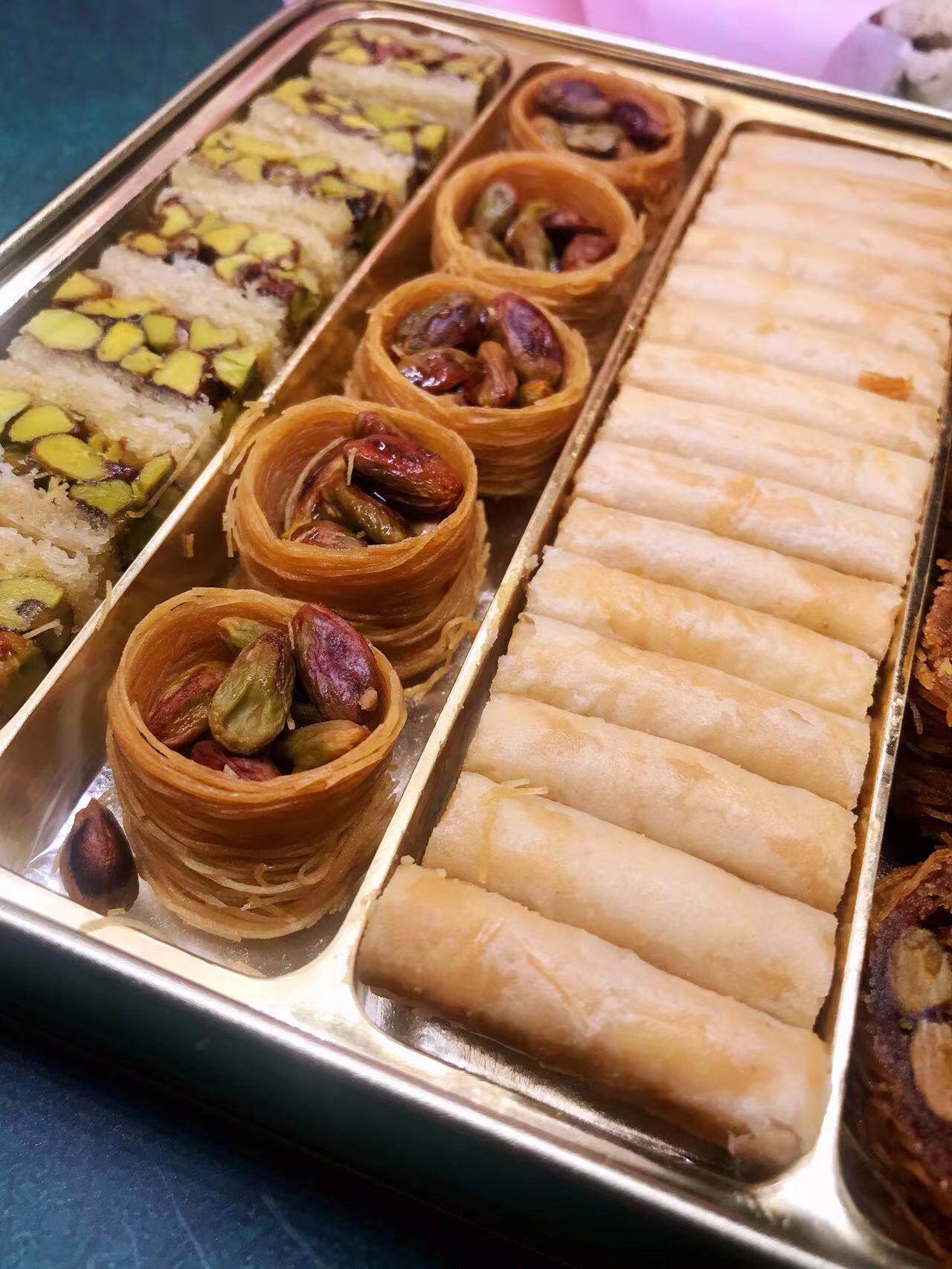 糕点土耳其风味点心sweet500g甜品感酥脆甜点阿拉伯叙利亚点心