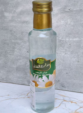 Syria 250G Flower Water叙利亚茉莉花味调味汁水食用敷脸多用