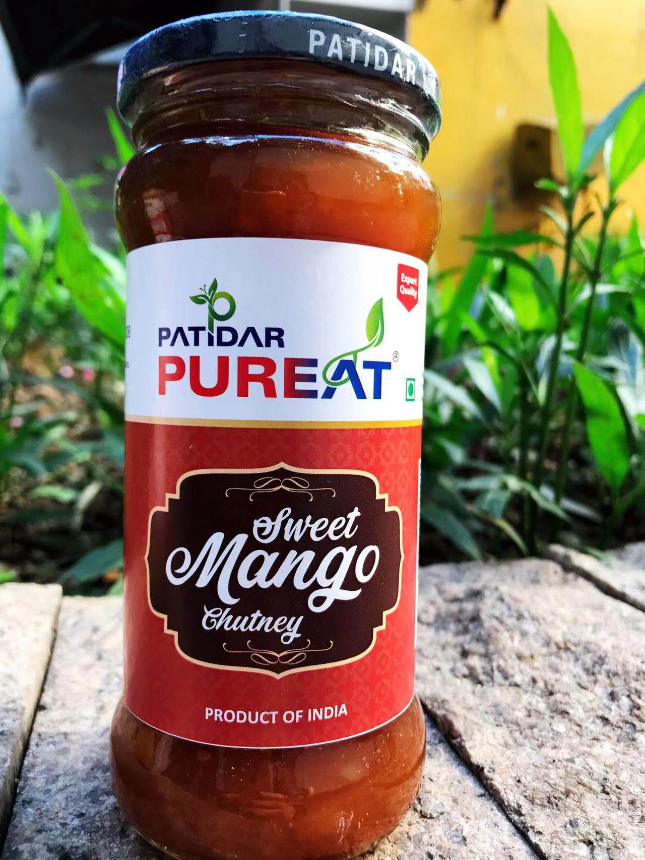 sweet mango chutney芒果酸甜酱酸辣酱进口酱料即食蘸酱红酱india