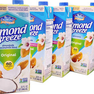 946ML杏仁奶 almond 美国进口扁桃仁植物饮料 USA 开盖即食 milk