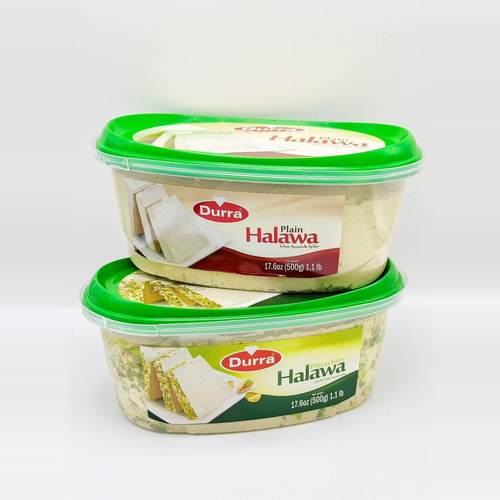 Halawa with pistachio500G阿拉伯开心果味芝麻糖糖果Durra三明治