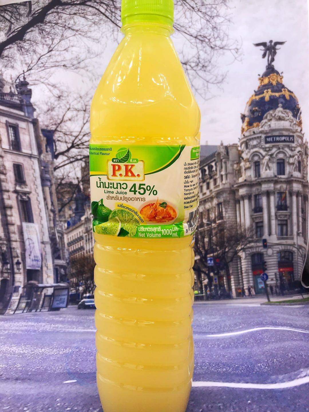 Lemon JUICE1L泰国进口柠檬汁汁 浓缩果汁 柠檬水沙拉饮料多用水