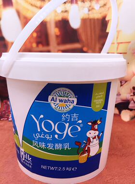 2500g希腊酸奶特色风味即食新鲜奶制品Greek Yoghurt土耳其式口味