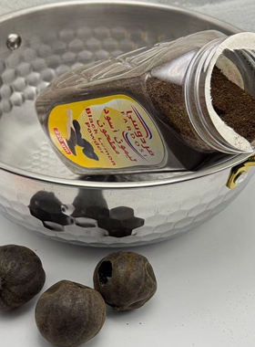 Black Lemon Powder220gm1瓶 柠檬干烤干柠檬干粉大米调味料 香料