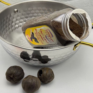 Black Lemon Powder220gm1瓶 柠檬干烤干柠檬干粉大米调味料 香料