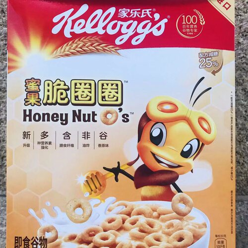 谷物制品泰国谷物脆圈圈