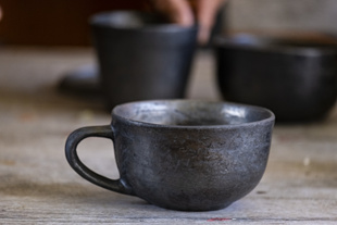 黑陶咖啡杯