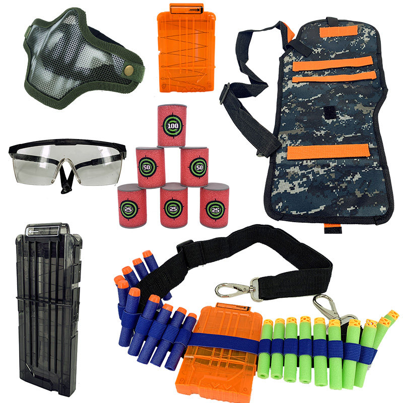 软弹枪子弹电动连发nerf可发射