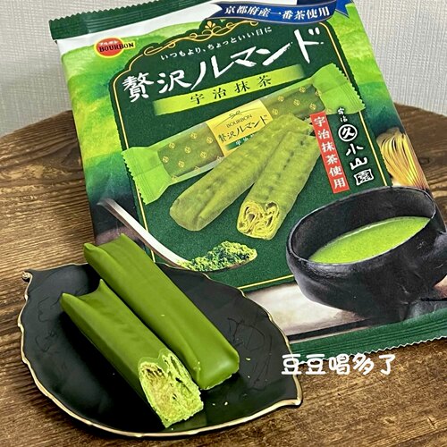 日本布尔本抹茶黄油千层酥蛋卷