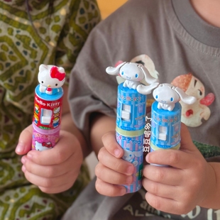 附糖果5g Petit三丽鸥卡通角色筒食玩 Sanrio 现货日本Weed