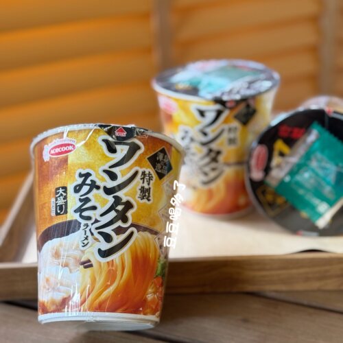 现货 日本Acecook大盛特制烤味噌风味汤底嫩滑馄炖拉面杯面