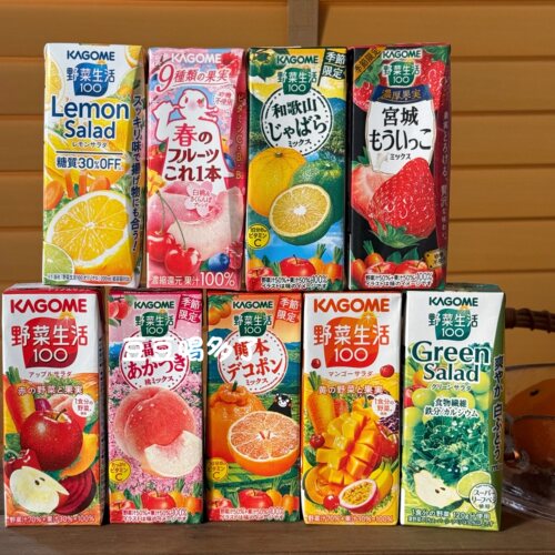 可果美野菜生活果汁饮料