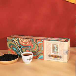 和德元溪记烟条大红袍特等奖武夷岩茶叶浓香型特级125克/盒礼袋装