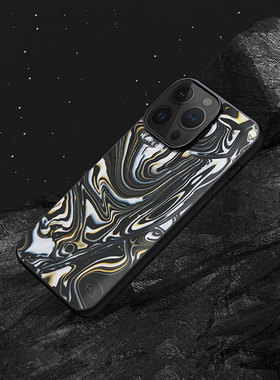 MATERIK适用苹果iPhone14pro max炼金珍珠贝母磁吸手机套13高级壳