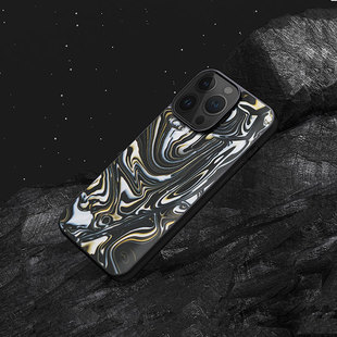 MATERIK适用苹果iPhone14pro max炼金珍珠贝母磁吸手机套13高级壳