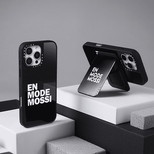 CASETiFY正品联名MOSSI限定适用苹果iPhone 16 pro max磁吸支架手机壳特别套装限量15 pro巴黎时尚艺术保护套