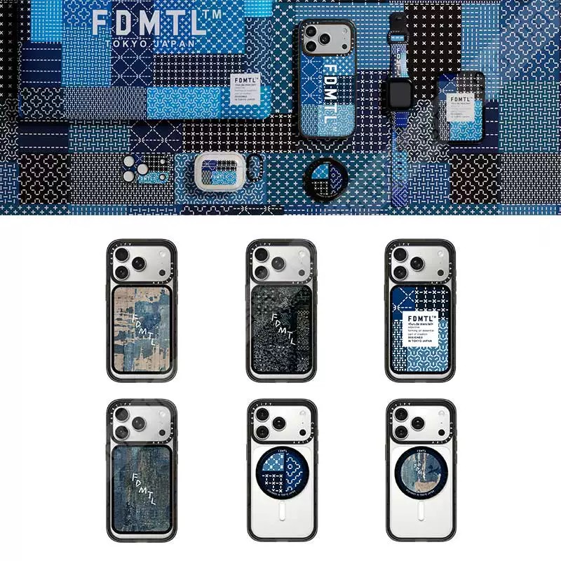 CASETiFY联名FDMTL蓝染磁吸支架