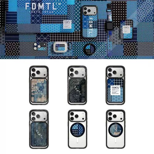 CASETiFY联名FDMTL蓝染磁吸支架