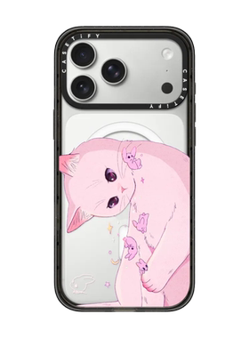现货CASETiFY正品如星般坠落适用苹果iPhone16/17 Pro Max防摔手机壳甜美15/14/13/air梦幻猫咪ins小众保护套