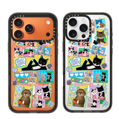 CASETiFY日记碎片小猫咪手机壳