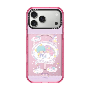 现货CASETiFY正品三丽鸥双子星星空梦境适用苹果iPhone17pro max少女粉甜手机壳限量16/15/14卡通17air保护套