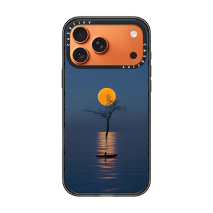 现货CASETiFY正品月下船适用苹果iPhone16/17Pro Max磁吸防摔手机壳潮流15/14/13/air艺术家月光倒影12保护套
