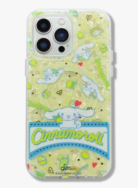 三丽鸥玉桂狗联名sonix手机壳适用苹果iPhone14 pro max磁吸可爱大耳狗防摔潮牌ins风小众高级清新柠檬保护套