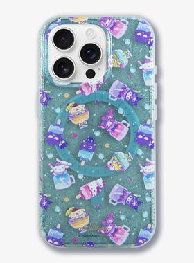 sonix三丽鸥联名hello kitty冰淇淋店朋友冷冻零食适用苹果iPhone16 pro max磁吸手机壳可爱闪粉防摔15清新套