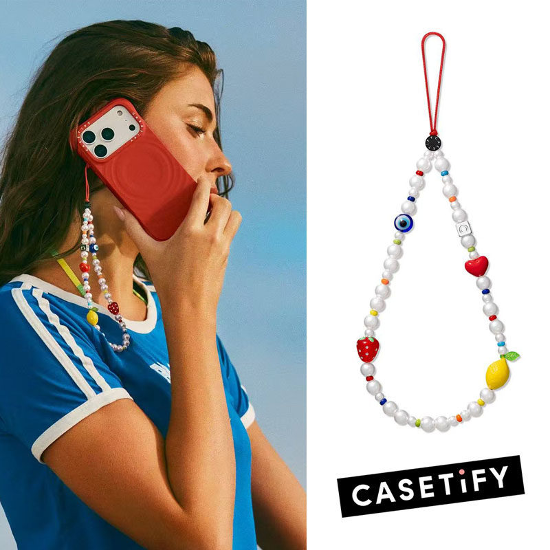 CASETiFY水果彩虹手机挂链短绳
