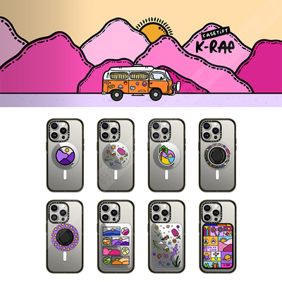 现货CASETiFY艺术家磁吸手机支架