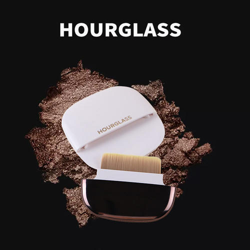 HOURGLASS粉底刷无痕不吃粉水滴粉扑化妆镜盒磁吸底妆套装便携款