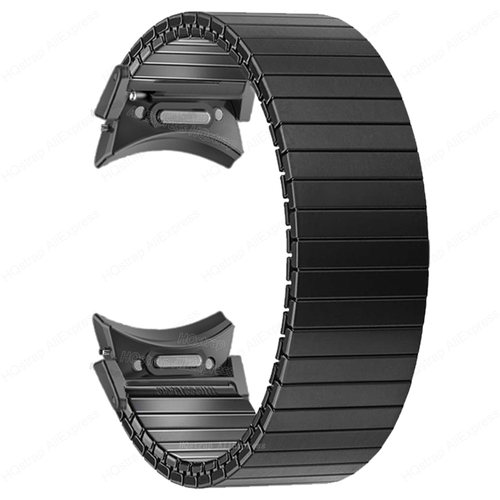 适配三星Galaxy Watch 6 Classic 43mm47mm40 44mm不锈钢弹力表带