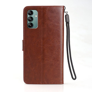 适用三星SM A05S潮女磁扣男? A057F手机壳皮夹三星A05S外壳翻盖保护套6.70英寸samsung插卡A057M钢化膜Galaxy