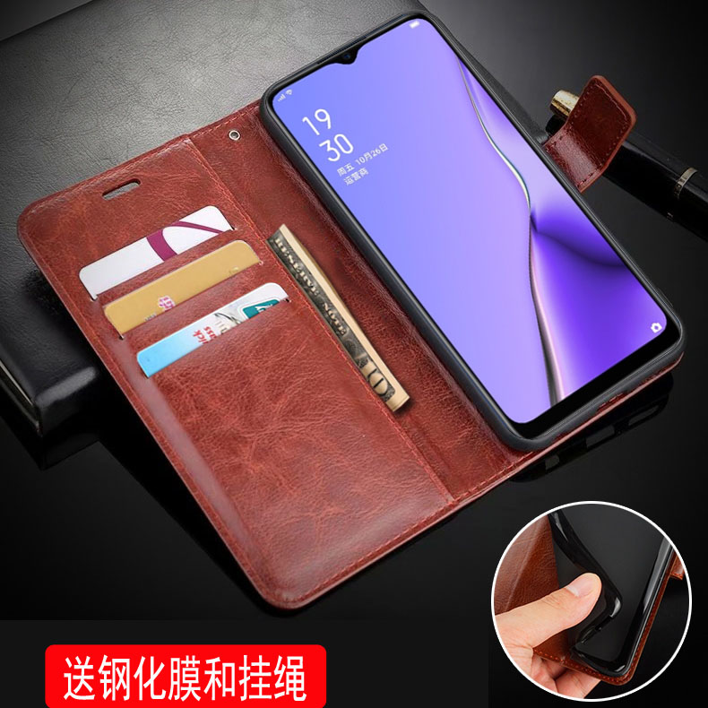适用oppoCPH1931手机壳皮夹CPH1959外壳翻盖式A5 2020版保护套6.5英寸oqqoCPH1933左右开pporCPH1935钱包款OP