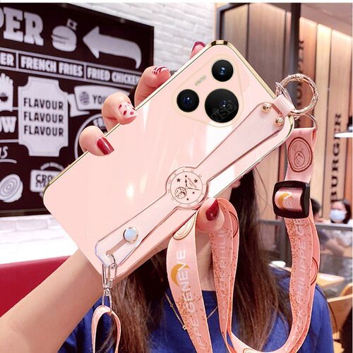 适用华为PURA 70 PRO+手机壳防摔华为HBN-AL10外壳腕带华为HBN-AL80保护套6.8英寸华为HBN一AL80小清新华为HB