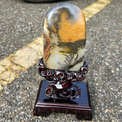 云南龙陵黄龙玉精品意境团坡蛋蛋意境水草花摆件物美价廉喜欢来