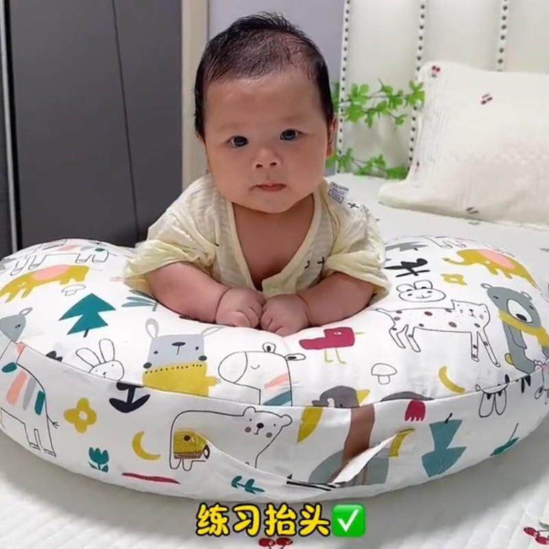 斜坡枕婴儿防吐奶哺乳枕二合一夏季防呛奶新生儿防胀气练抬头神器