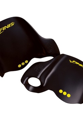 FINIS 天资手蹼 无带式 半截手蹼 舒适划水掌 拨水练习 训练装备