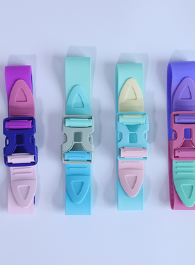 KARAN AUS 可调节束腿带 游泳训练蛙泳窄打腿硅胶带 绑腿 绑带